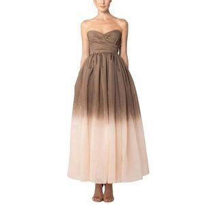 Sau Lee Womens  Gale Dress, Brown